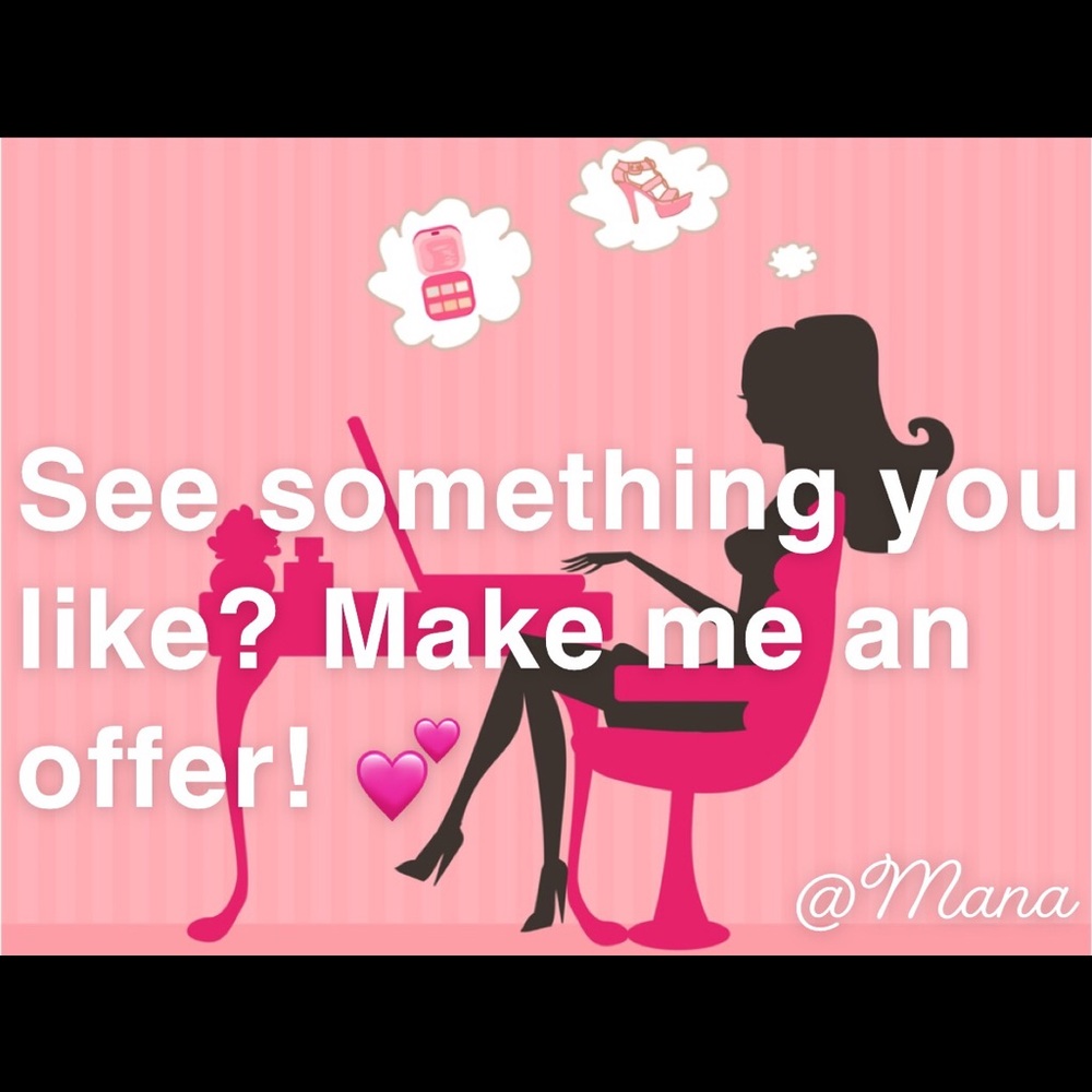 Make me an offer! Very reasonable 💕